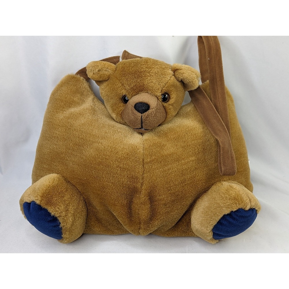 Brown Bear Plush Hand Muff 12 Inch Stuffed Animal Toy